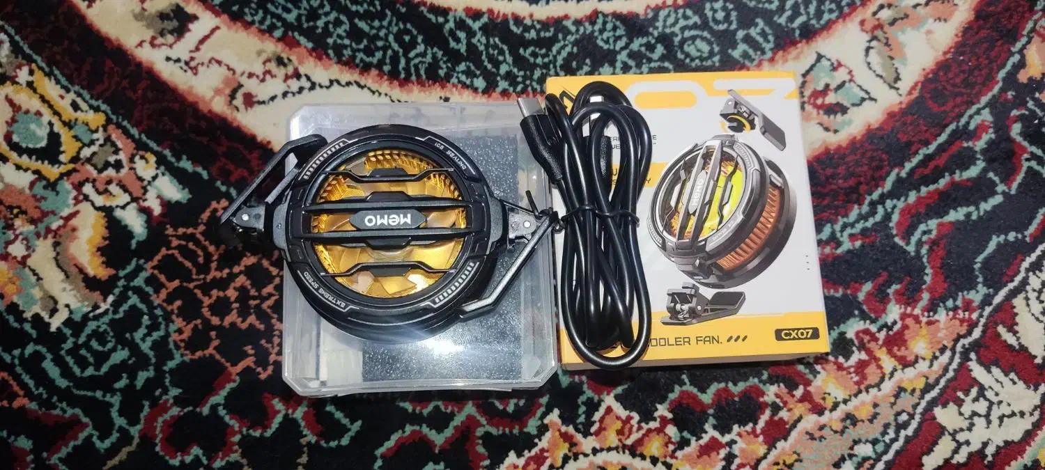 فن گیمینگ  memoCX07|لوازم جانبی موبایل و تبلت|خرم‌آباد, |دیوار