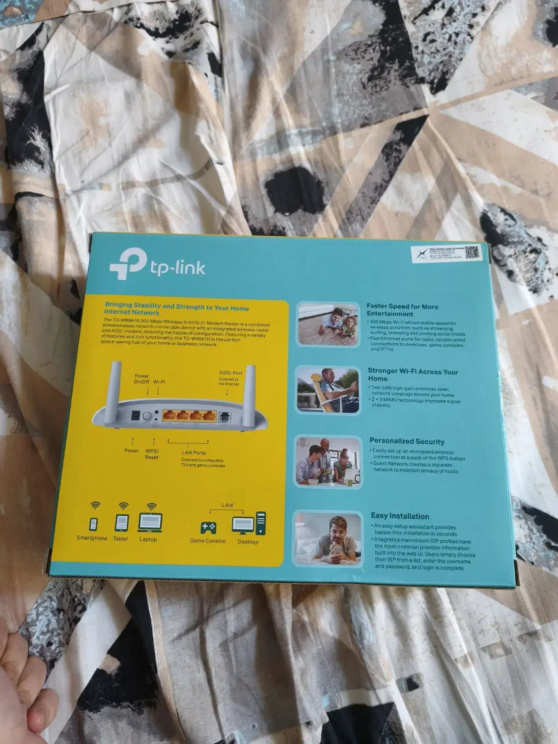 مودم tp link w896N1|مودم و تجهیزات شبکه|قزوین, |دیوار