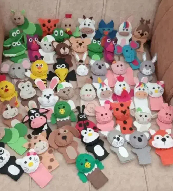 عروسک انگشتی حیوانات|صنایع دستی و سایر لوازم تزئینی|اسلامشهر, شهرک مهدیه|دیوار