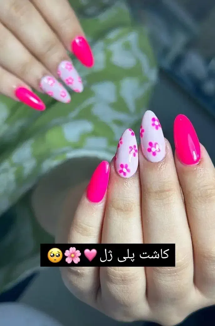 مدل کاشت ناخن میخام و مدل برای فیس فریم|خدمات آرایشگری و زیبایی|زنجان, |دیوار