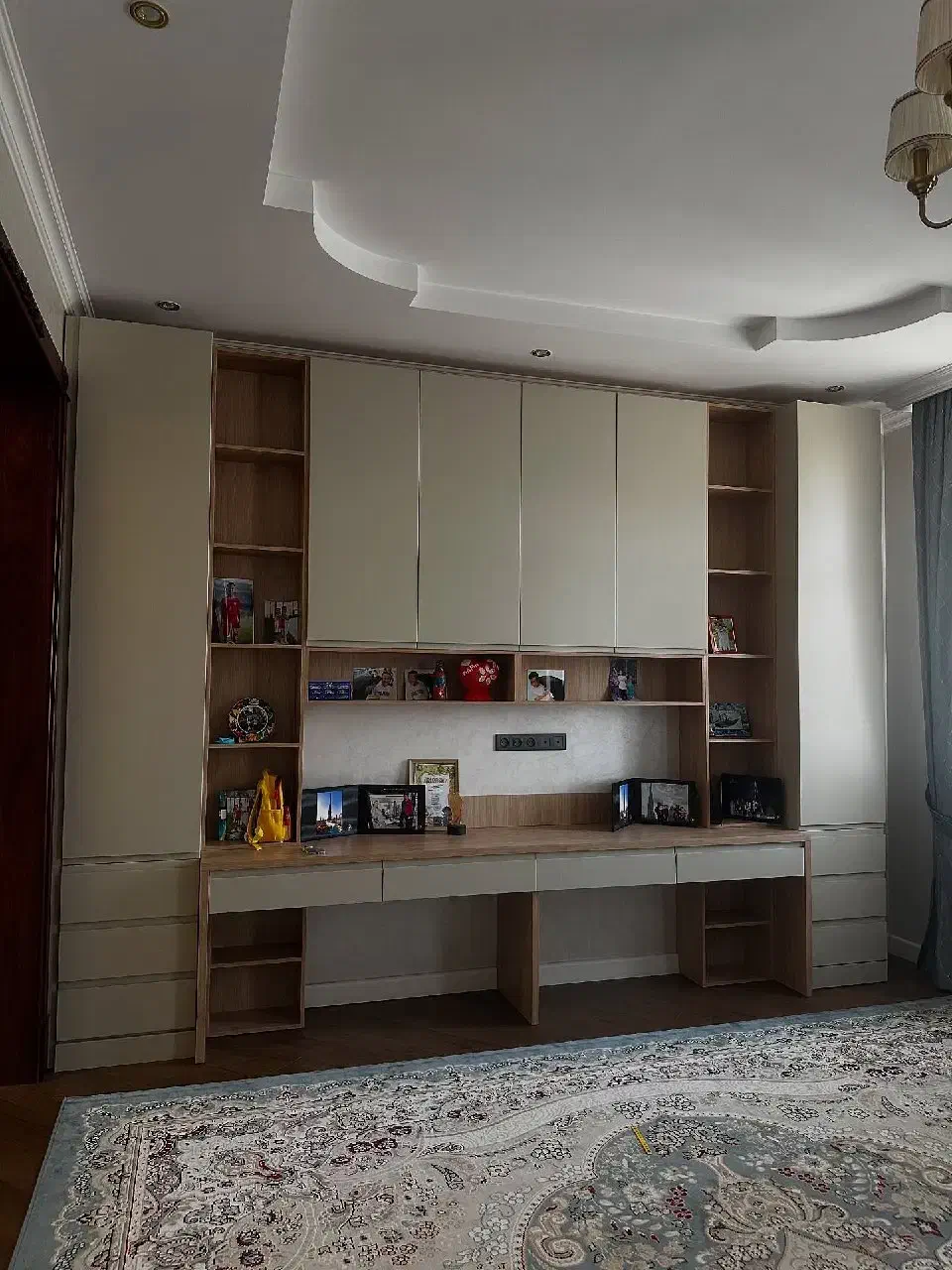 ساخت کابینت و کمد دیواری با کیفیت|کتابخانه، شلف، قفسههای دیواری|قروه, |دیوار