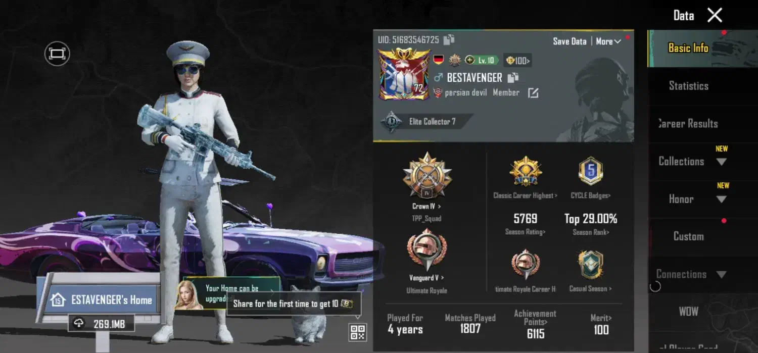 اکانت پابجی|کنسول، بازی ویدئویی و آنلاین|جم, |دیوار