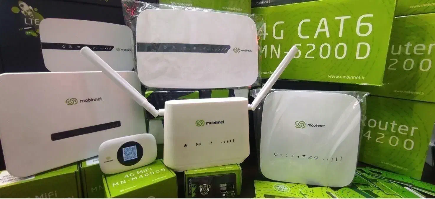 مودم سیمکارتی مبین نت خانگی پرسرعت 4G 5G آنلاک|مودم و تجهیزات شبکه|تبریز, |دیوار