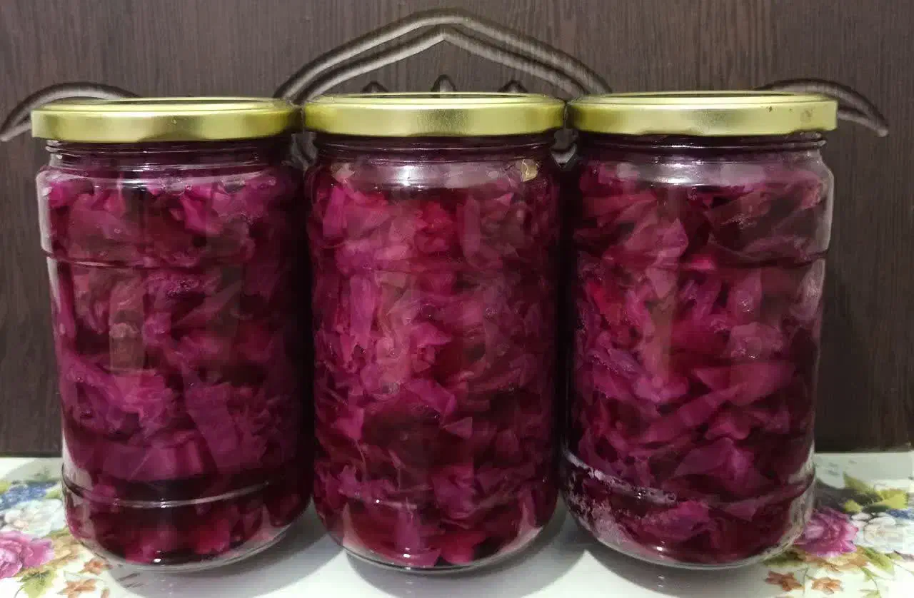 ترشی کلم بنفش مجلسی|خوردنی و آشامیدنی|بافق, |دیوار