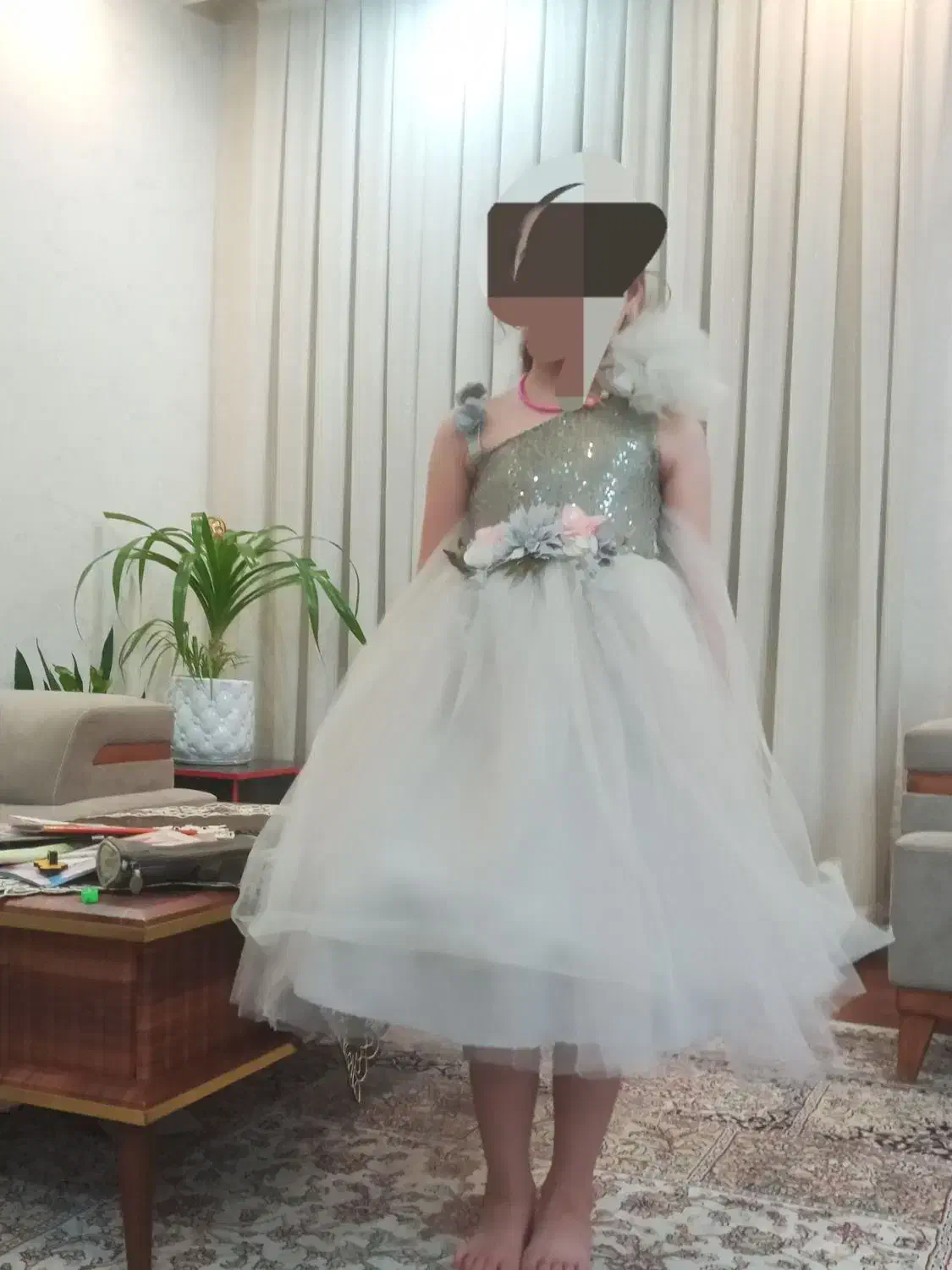 پیراهن عروس دخترانه|کفش و لباس بچه|لاهیجان, گلستان|دیوار