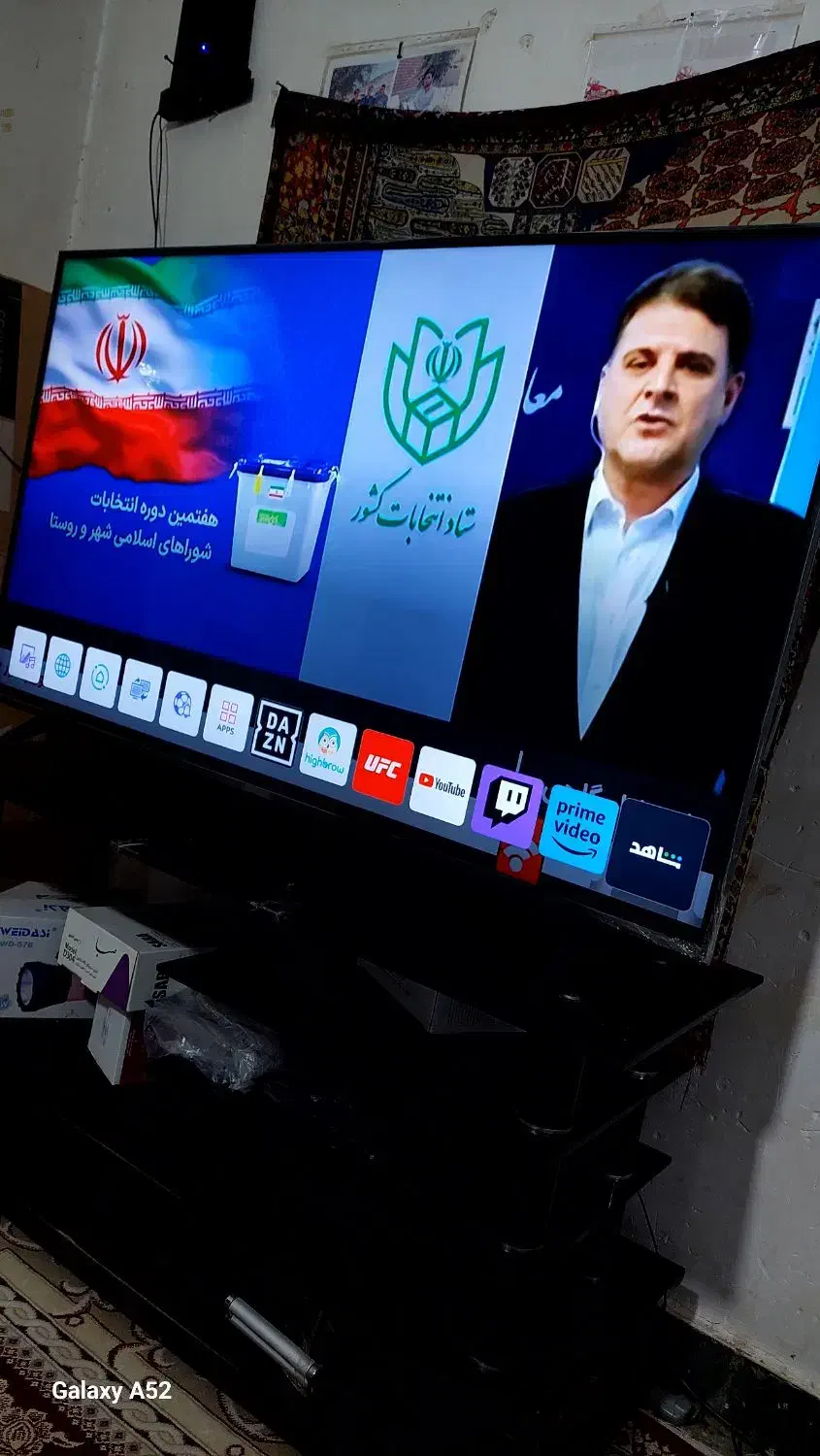 تلویزیون ال ای دی ال‌جی ۵۵فرکی اسمارت تمام فول آک|تلویزیون و پروژکتور|یاسوج, |دیوار