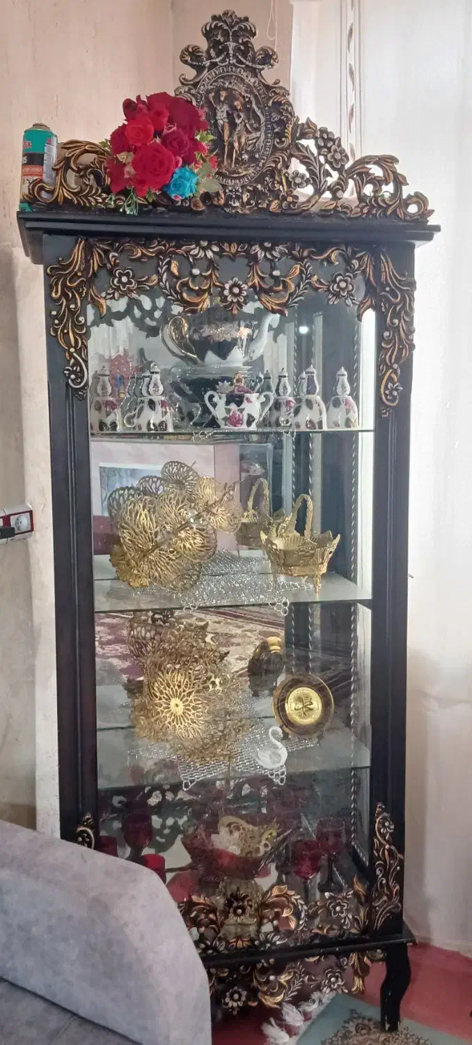 بوفه|بوفه، ویترین، کنسول|اهر, |دیوار