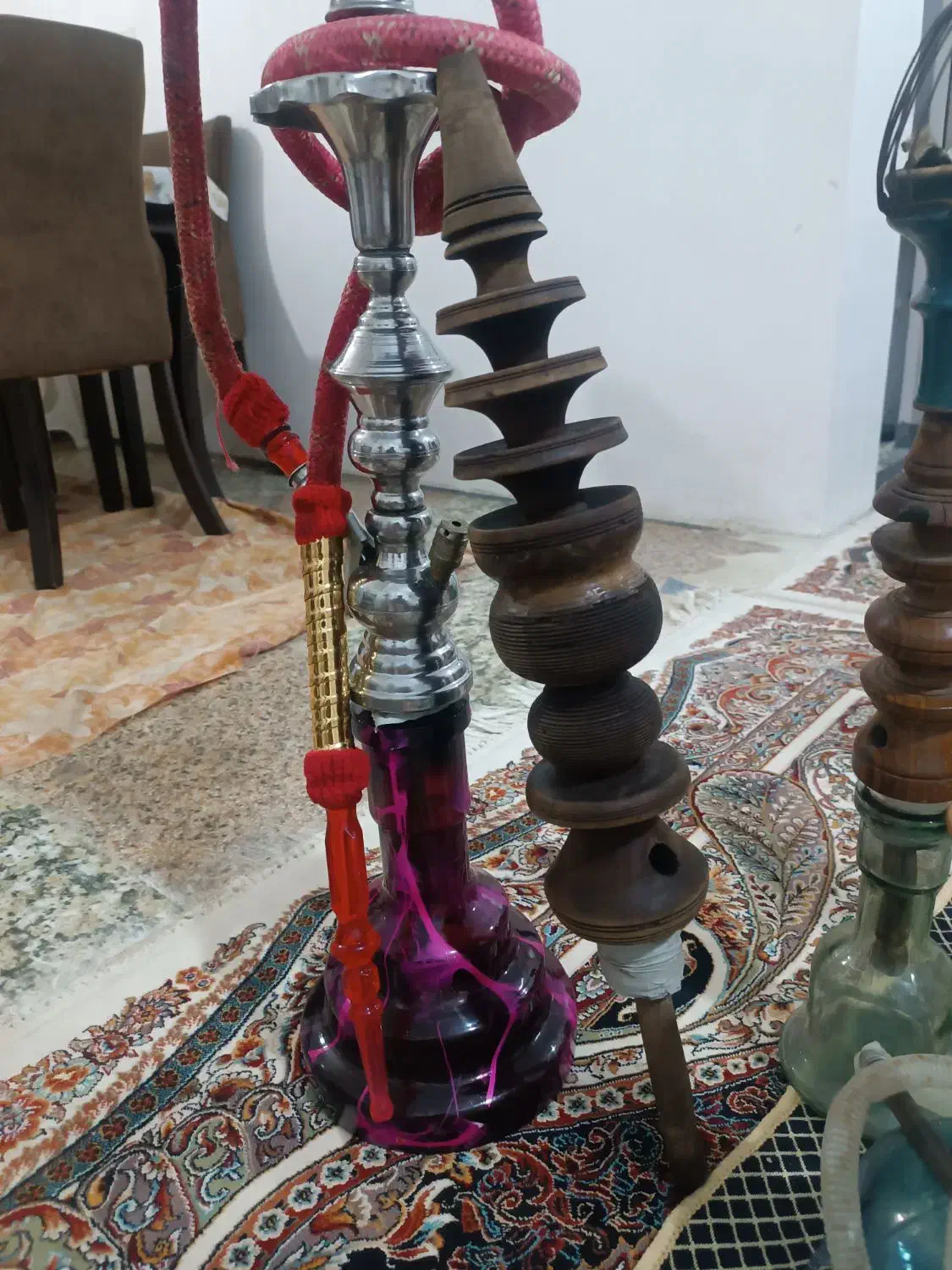 تعدادی قلیون طعم دار قدمت دار سالم سالم|کلکسیون اشیاء عتیقه|آمل, |دیوار