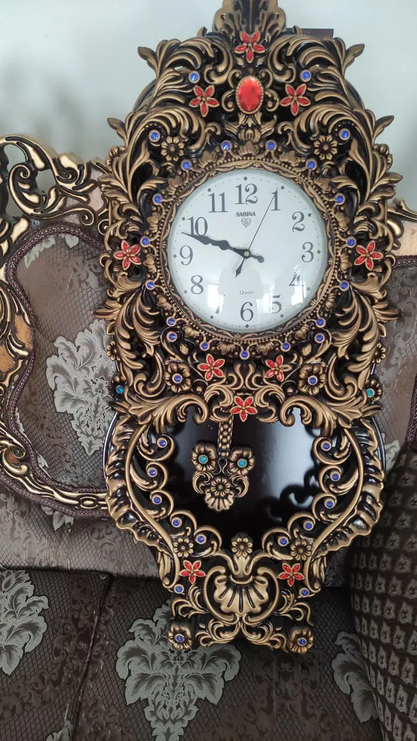 ساعت دیواری و تابلو فرش|ساعت|گلپایگان, |دیوار