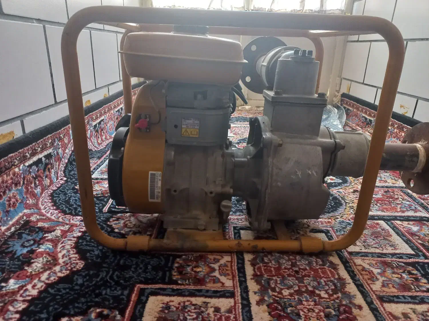 موتور ابکش  ۳  اینچ روبین اصل|ماشین‌آلات صنعتی|کازرون, |دیوار