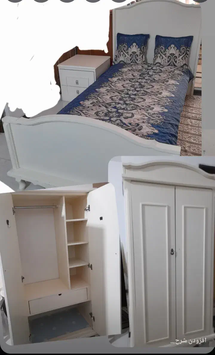 سرویس تمام چوب نوجوان (اسپرت) با تشک کاملا سالم|تخت و سرویس خواب|پاکدشت, پاکدشت (مامازند)|دیوار