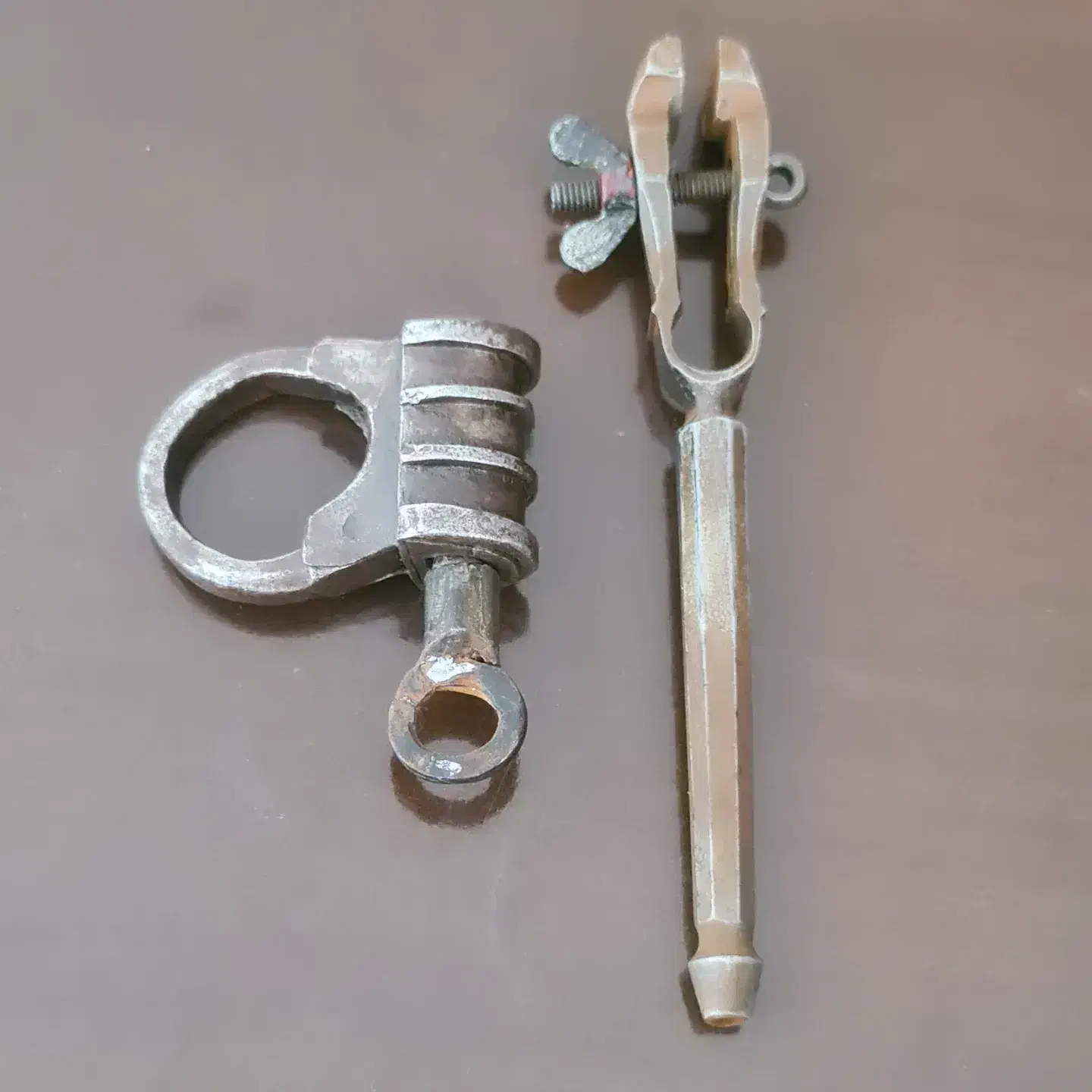 مجموعه فولادی عتیقه قاجاری|کلکسیون اشیاء عتیقه|تهران, سردارجنگل|دیوار