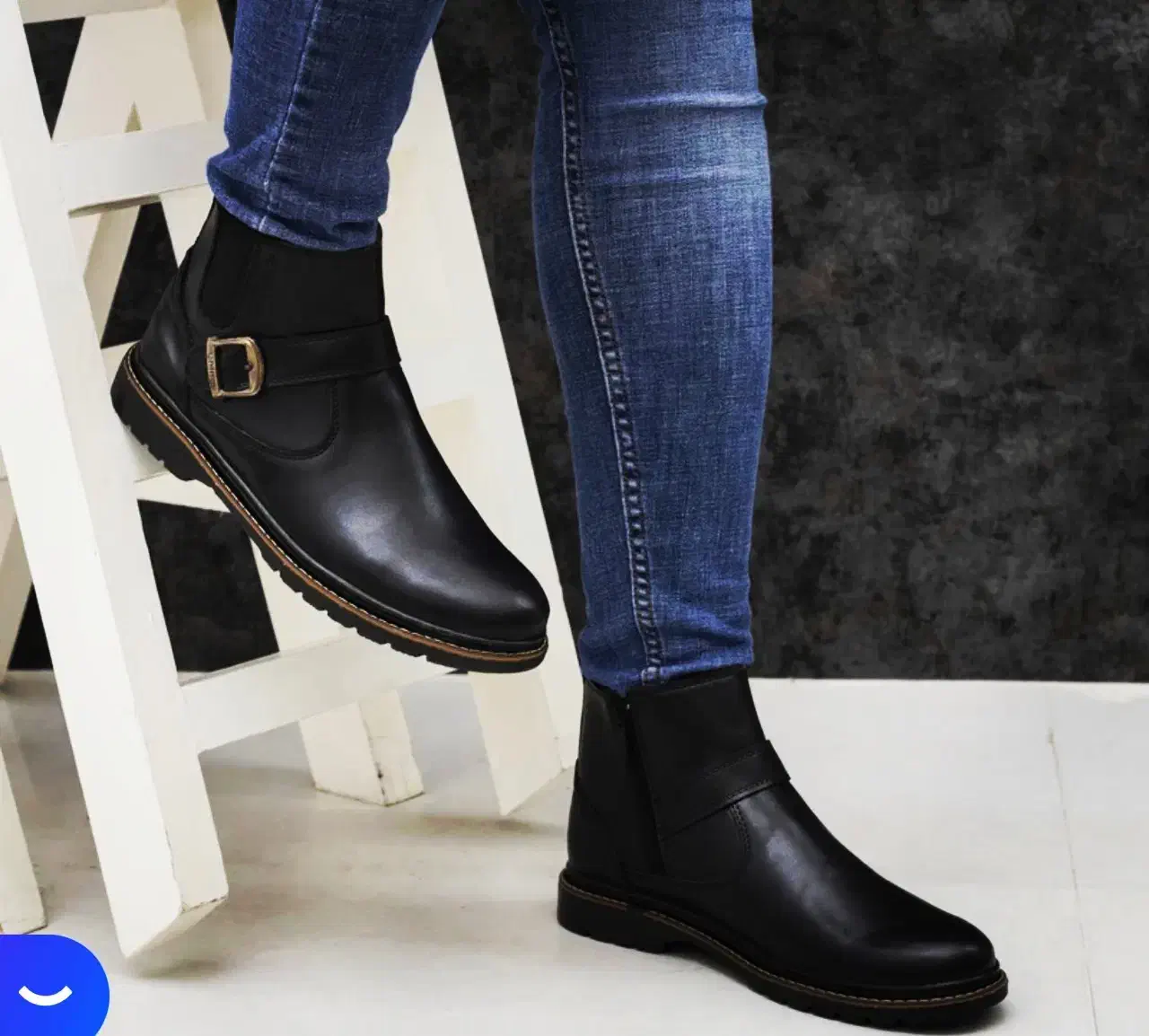 نیم بوت بغل زیپ سگک دار|کیف، کفش، کمربند|خرم‌آباد, |دیوار