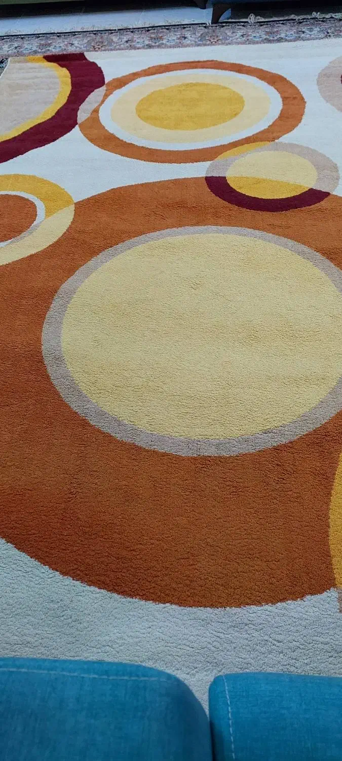 یک جفت فرش شش متری فانتزی|فرش|قزوین, |دیوار