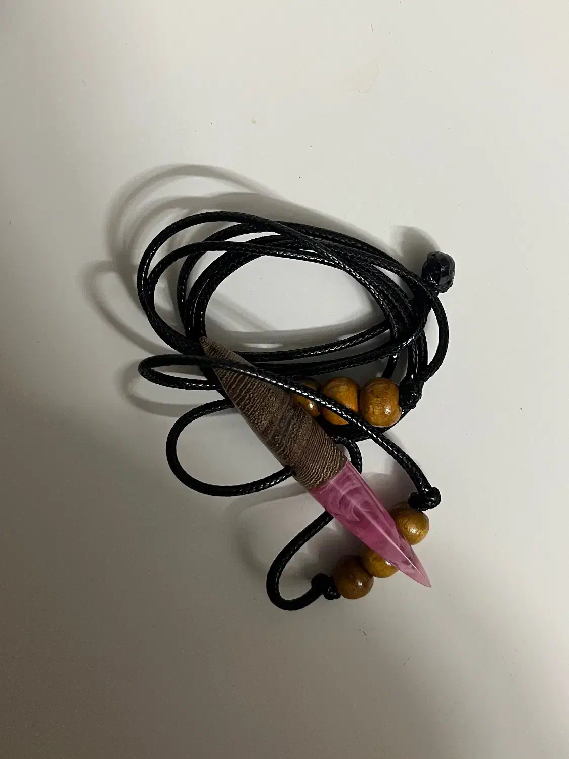 گردنبند چوب و رزین|بدلیجات|قزوین, |دیوار