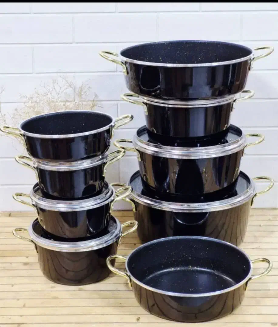 سرویس قابلمه دون سیاه|ظروف پختوپز|تهران, شوش (باغ آذری)|دیوار