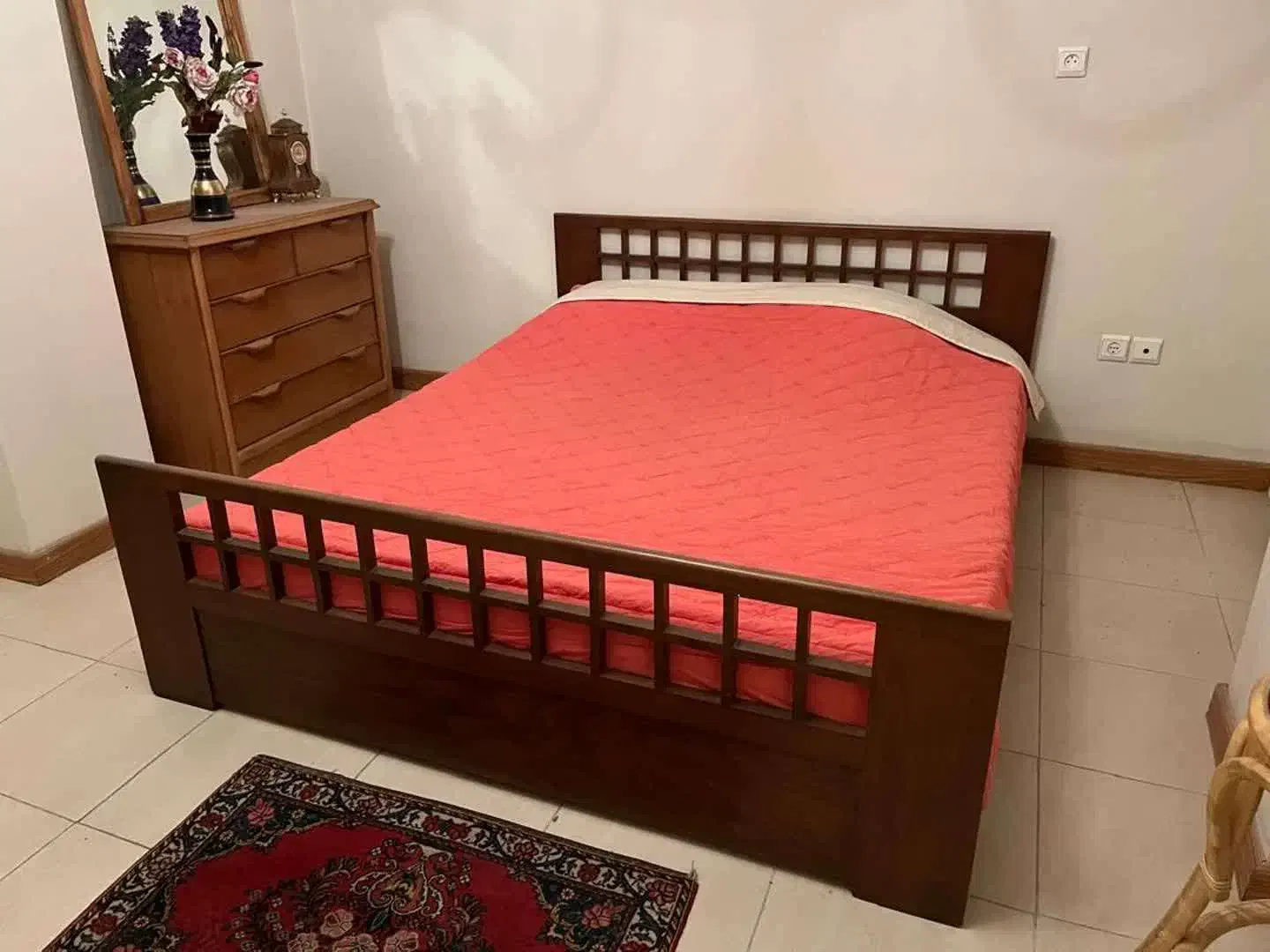 تخت 2 نفره با تشک|تخت و سرویس خواب|خمینی‌شهر, |دیوار