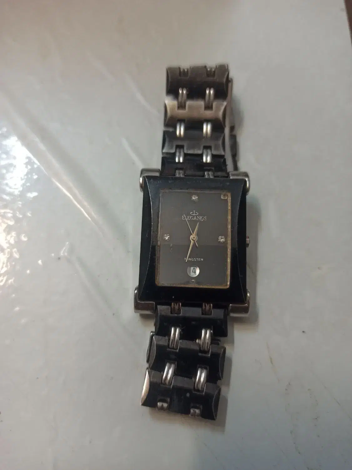 ساعت زد خش با بند تراشه سنگی الگانس اصل|ساعت|محلات, |دیوار