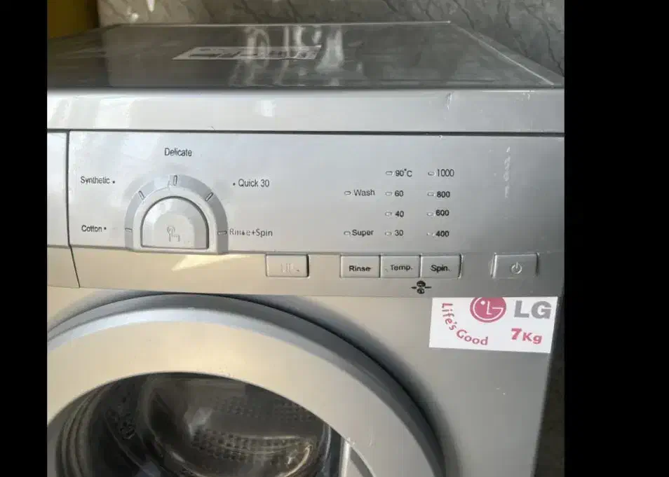 لباسشویی الجی ۷ کیلویی کارکرده اصل کره مدلwq3090|ماشین لباسشویی و خشک‌کن لباس|تهران, آرژانتین|دیوار