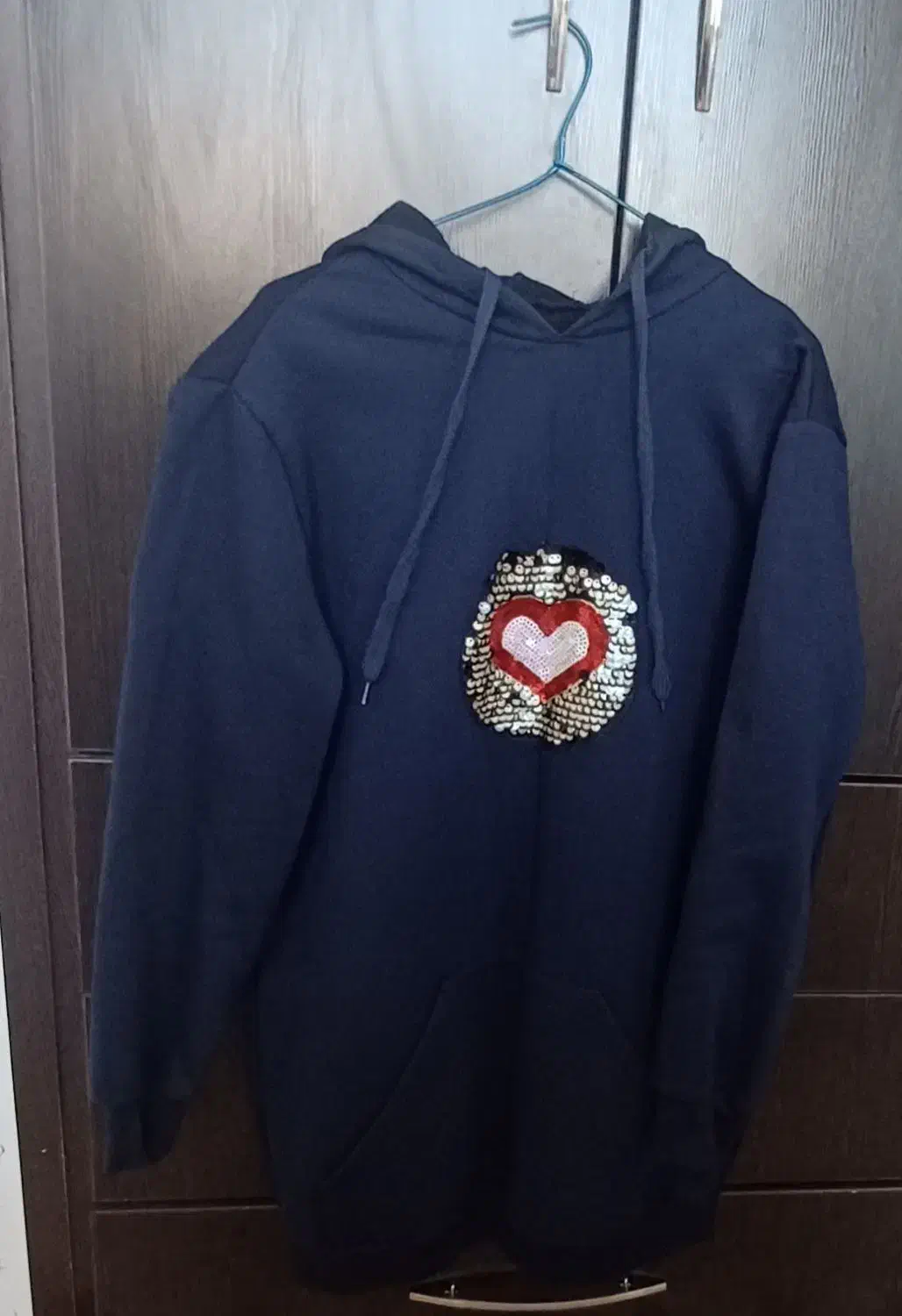 هودی خوش رنگ دخترونه در حد نو|لباس|کرمانشاه, |دیوار