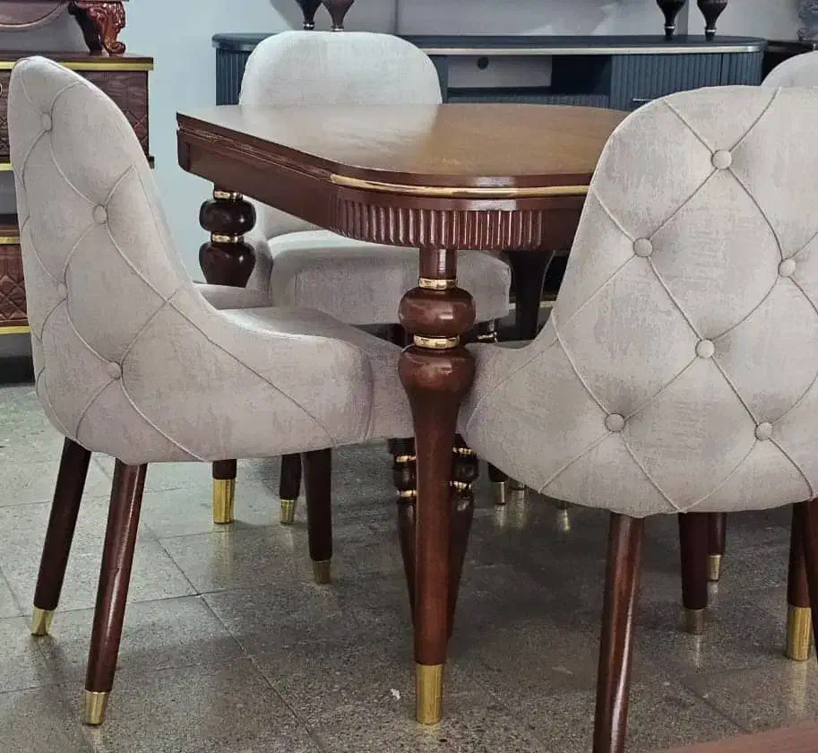 تولیدی انصاری سرویس غذا خوری فولا  ۶۲|میز و صندلی غذاخوری|دوگنبدان, |دیوار