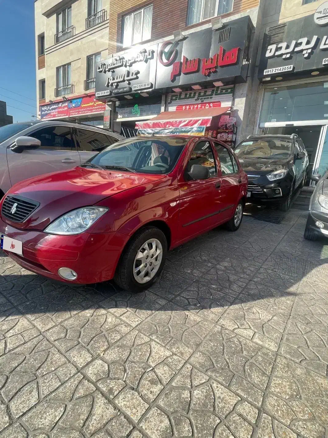 تیبا ۲ مدل ۱۴۰۱ قرمز رژ|خودرو سواری و وانت|تهران, هوانیروز|دیوار