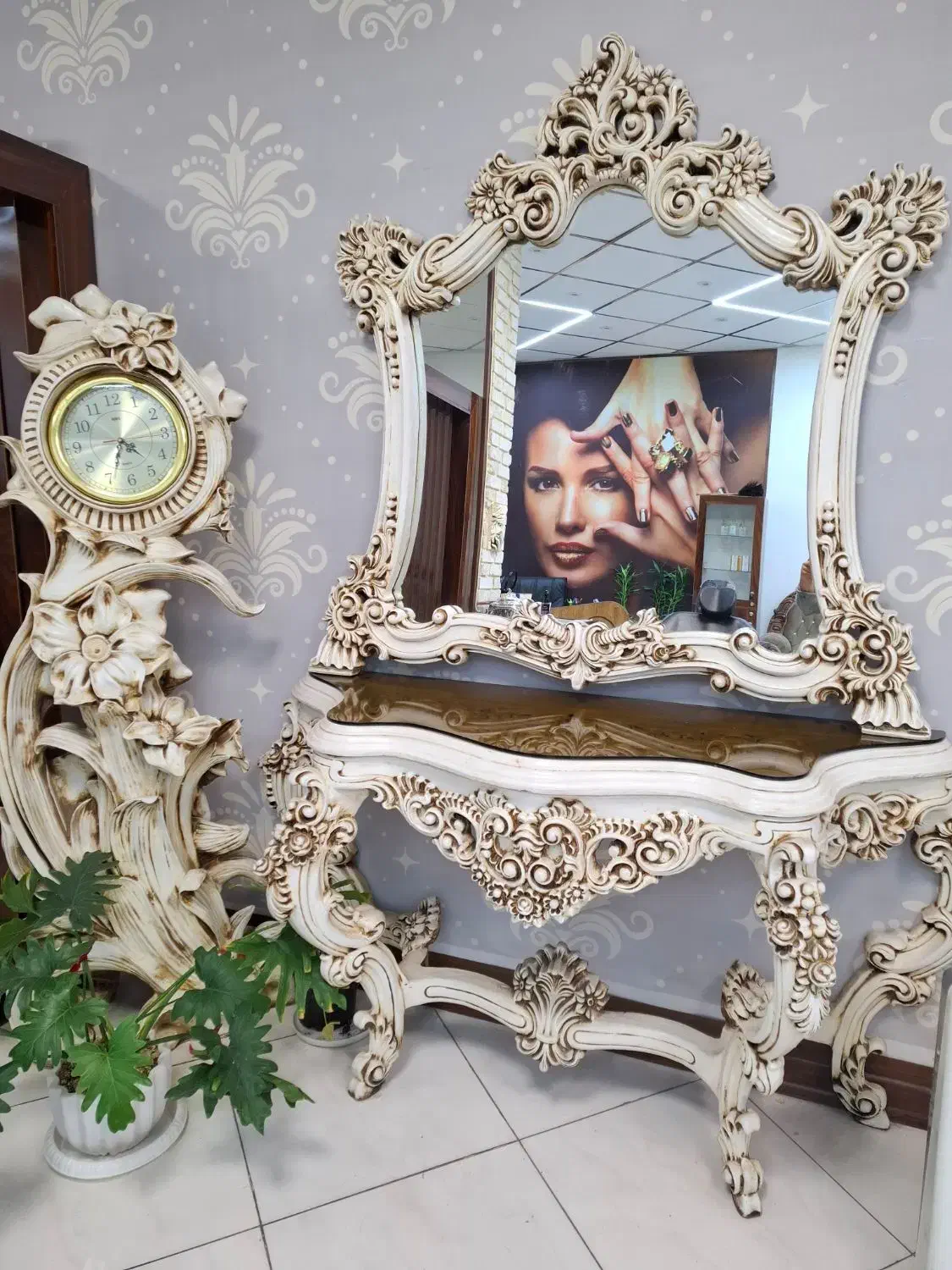 اینه وکنسول|بوفه، ویترین، کنسول|قم, سالاریه|دیوار