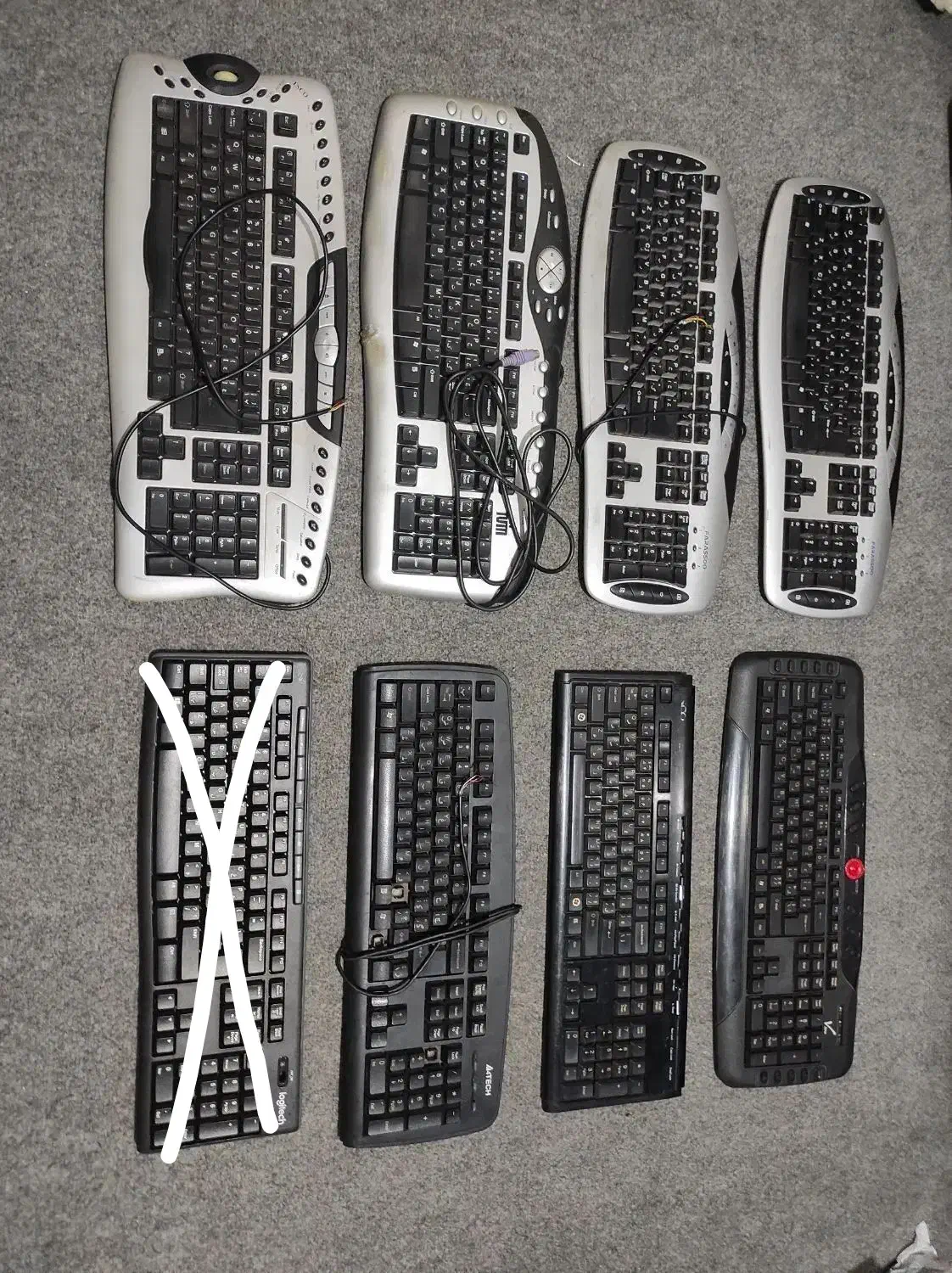 کیبورد+موس+قاب دسته بازی کامپیوتر|قطعات و لوازم جانبی رایانه|تهران, یافت آباد جنوبی|دیوار