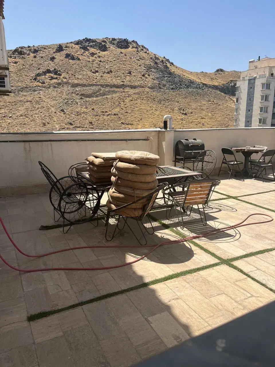 میز آتشدان صندلی باغی|میز و صندلی غذاخوری|طرقبه, |دیوار