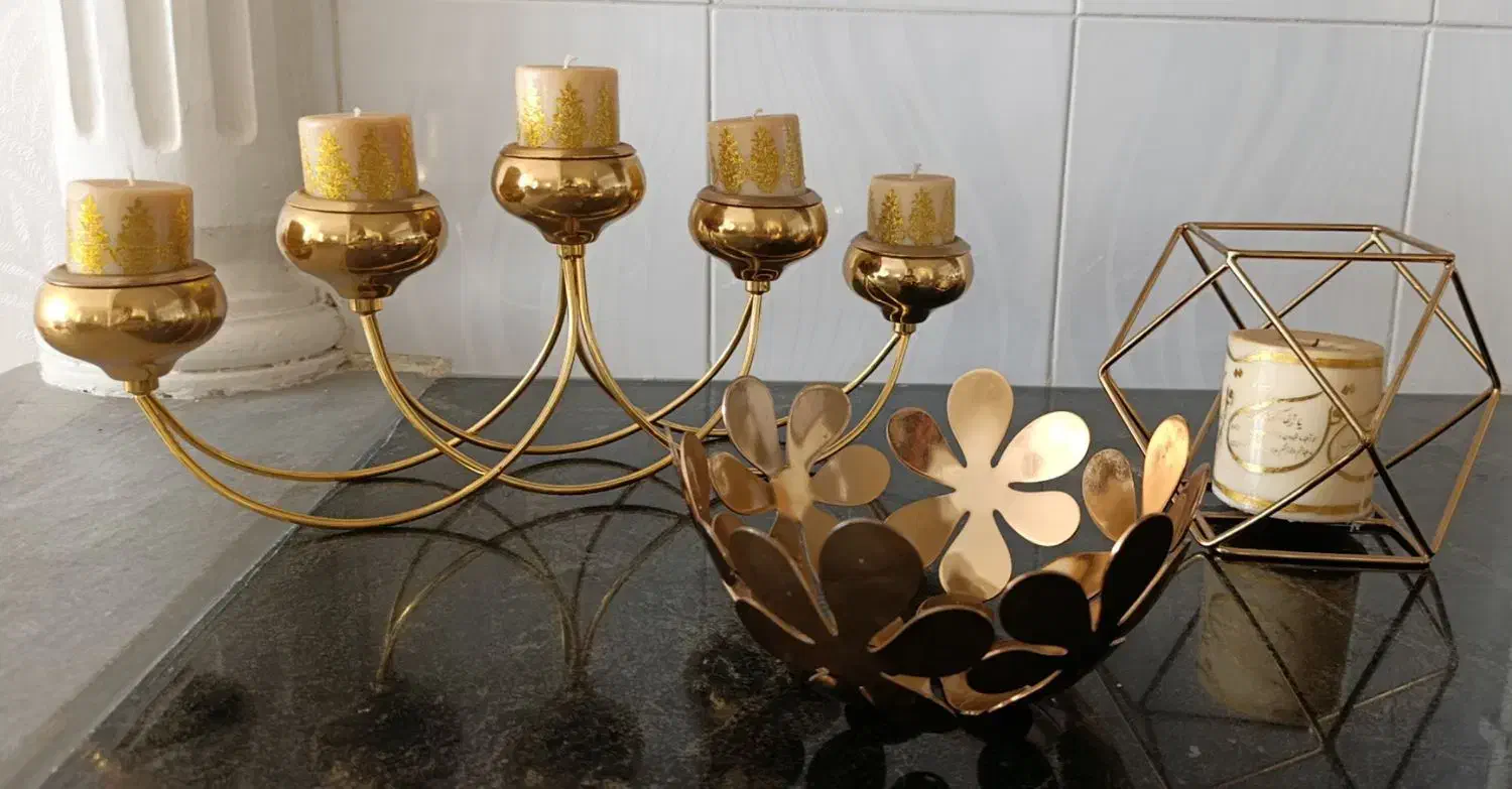 تزئینی طلایی|صنایع دستی و سایر لوازم تزئینی|اراک, |دیوار