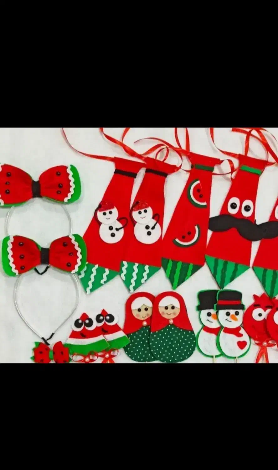 تزیینات یلدایی و نمدی|صنایع دستی و سایر لوازم تزئینی|خرمآباد, |دیوار