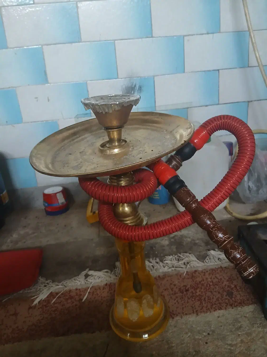 قلیان دوسیب|کلکسیون و سرگرمی|میانه, |دیوار