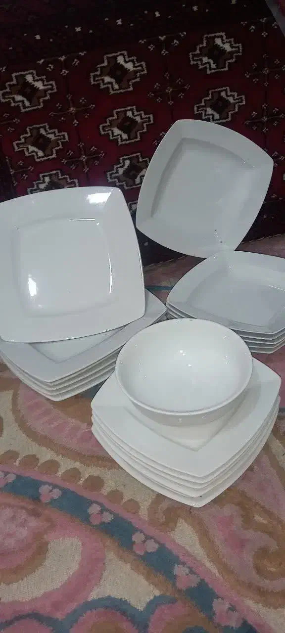 سرویس چینی ۶نفره|ظروف سرو و پذیرایی|مشهد, پورسینا|دیوار