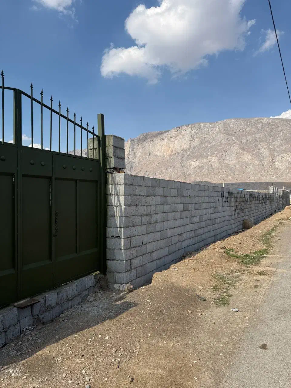 ۸۰۰ متر چاردیواری|فروش زمین و ملک کلنگی|پیر بکران, |دیوار