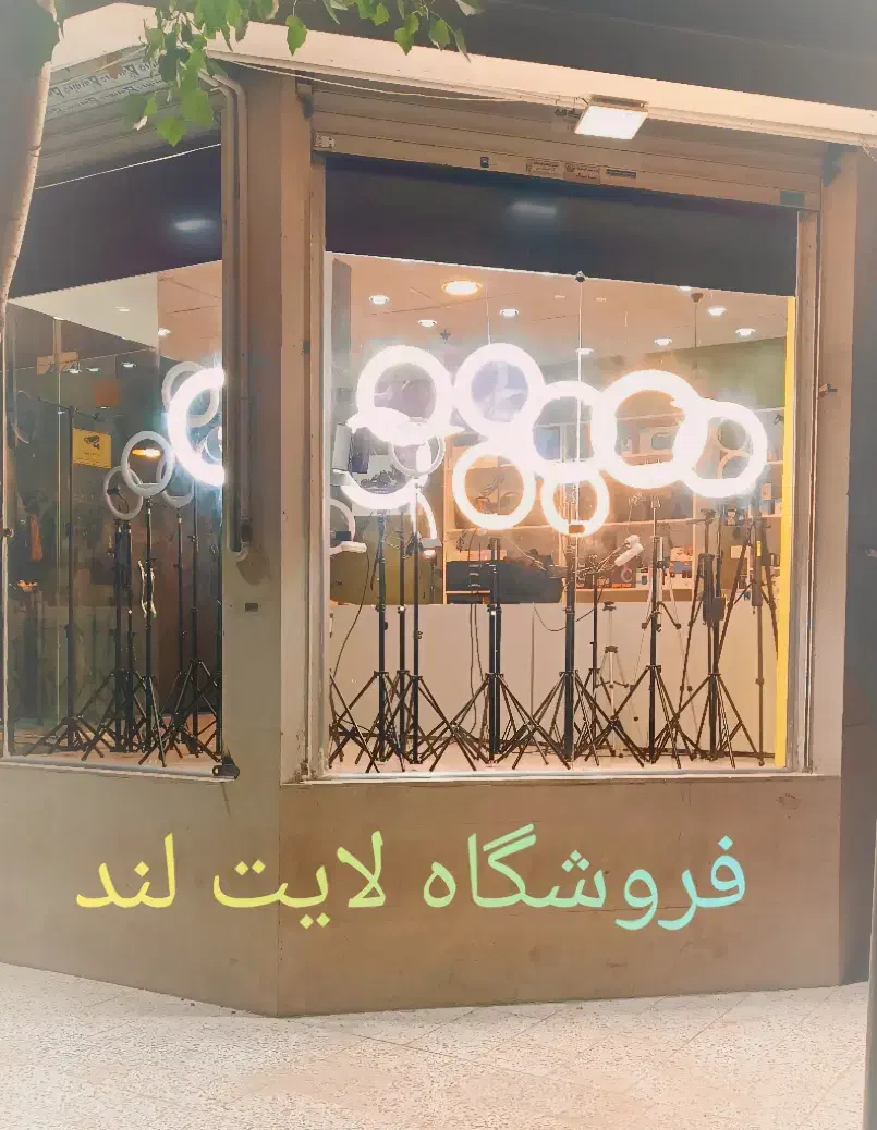 رینگ لایت۱۰اینچ پایه ۲ متری zx26/میکروفن/سافت باکس|دوربین عکاسی و فیلمبرداری|مشهد, اقبال|دیوار
