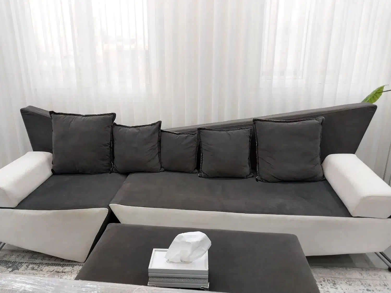 فروش مبل هفت نفره|مبلمان خانگی و میز عسلی|شیروان (خراسان), |دیوار