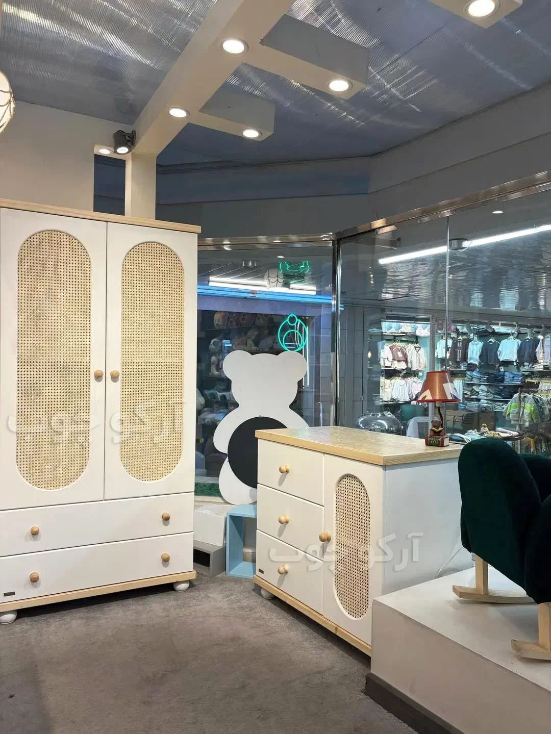 تخت و کمد نوزاد سیسمونی بچه سرویس خواب کودک نوجوان|اسباب و اثاث بچه|تهران, شهرک شریفی|دیوار