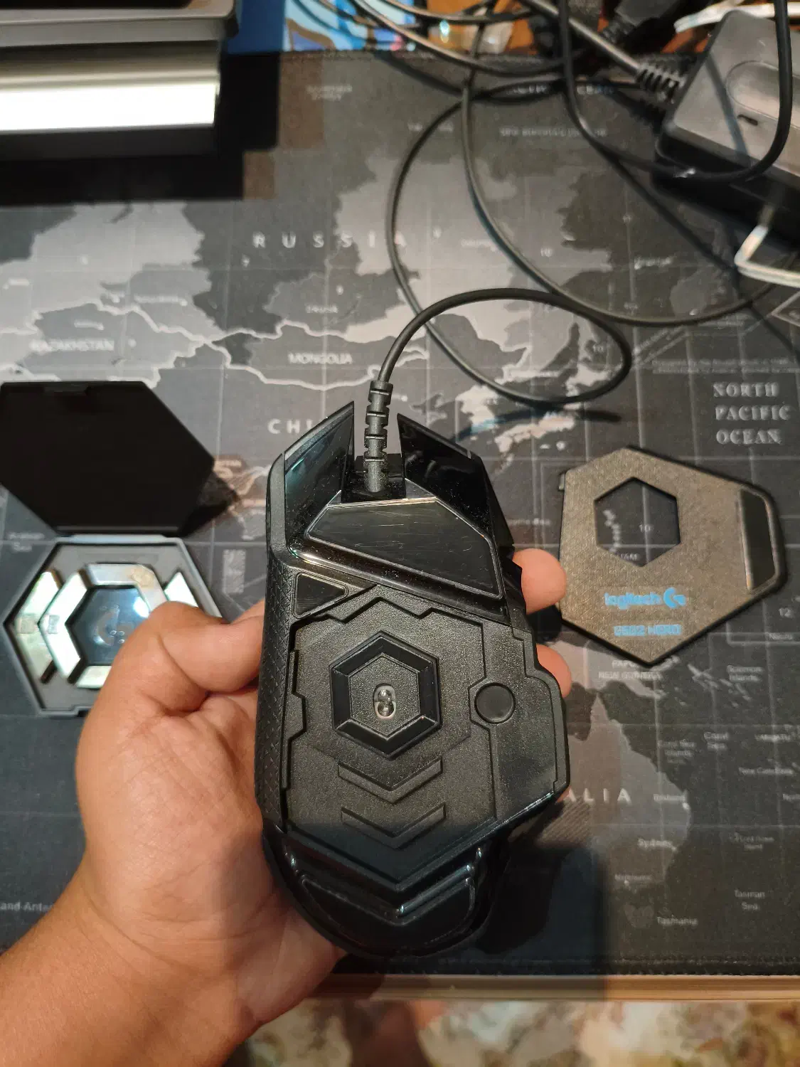 موس گیمینگ لاجیتکت جی ۵۰۲ هیرو|قطعات و لوازم جانبی رایانه|اصفهان, باغ نگاره|دیوار