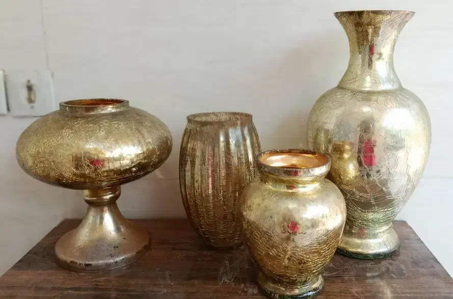 گلدان تزئینی  ۴ عدد|صنایع دستی و سایر لوازم تزئینی|خرمشهر, |دیوار
