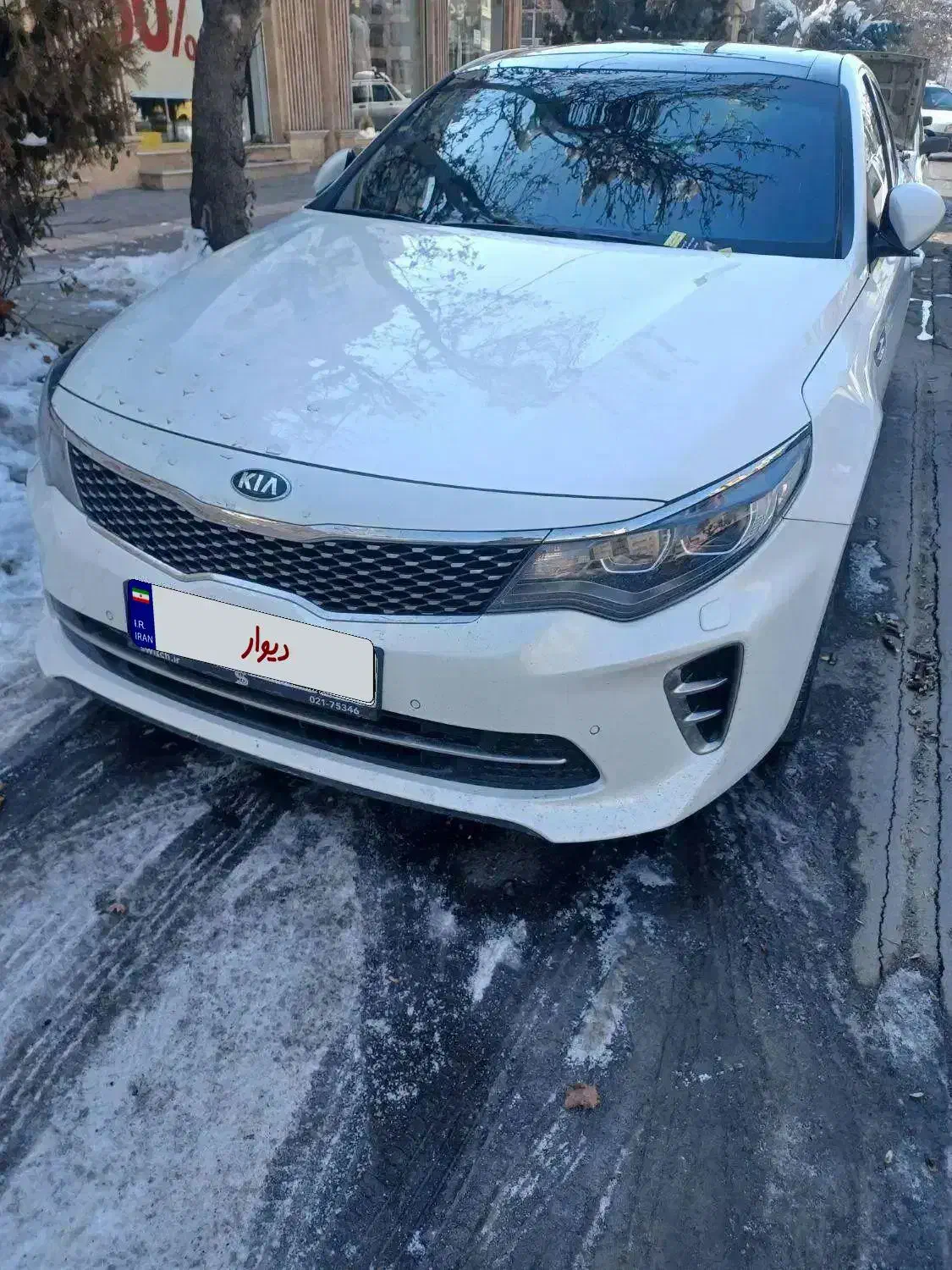 اپتیما۲۰۱۷ سفید بدون رنگ درجه یک|خودرو سواری و وانت|ارومیه, |دیوار