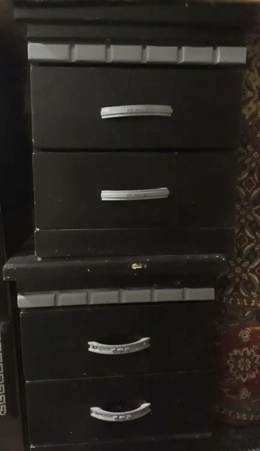 دوعددپاتختی سالم|تخت و سرویس خواب|پارس‌آباد, |دیوار