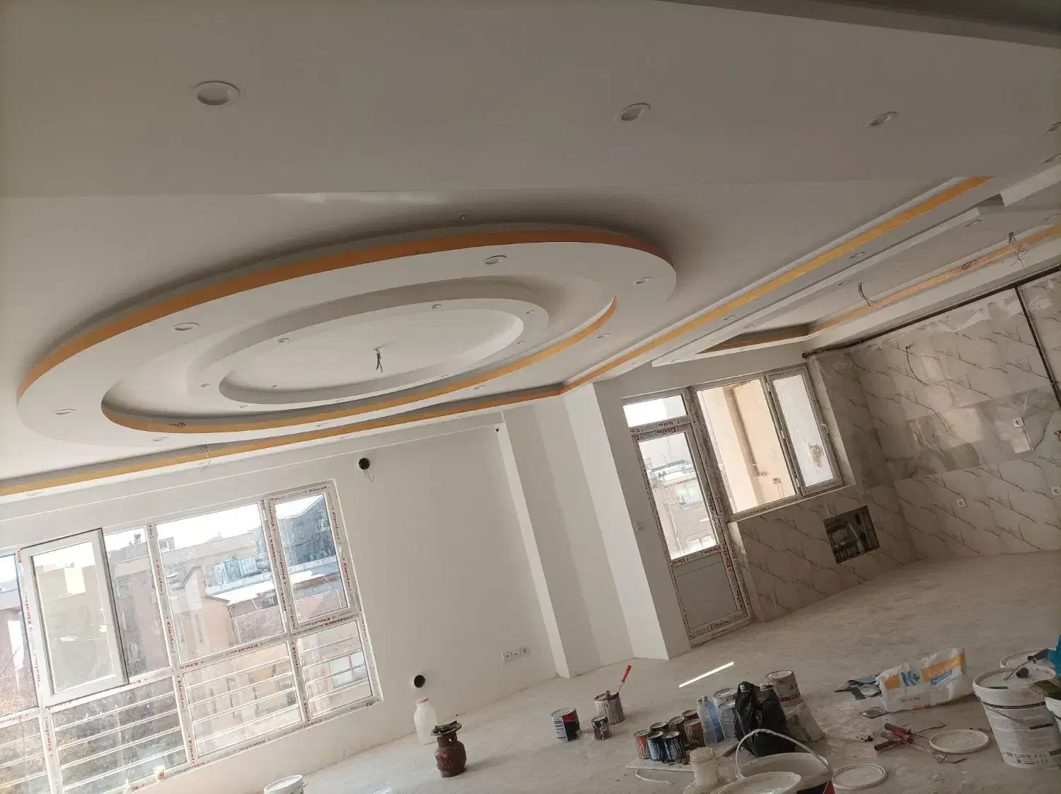 اجرای کناف بابهترین متریال،بازسازی خانه های قدیمی|خدمات پیشه و مهارت|همدان, |دیوار