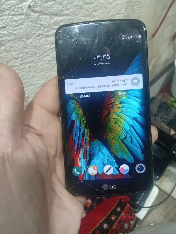 گوشی ال جی k10|موبایل|سبزوار, زینبیه|دیوار