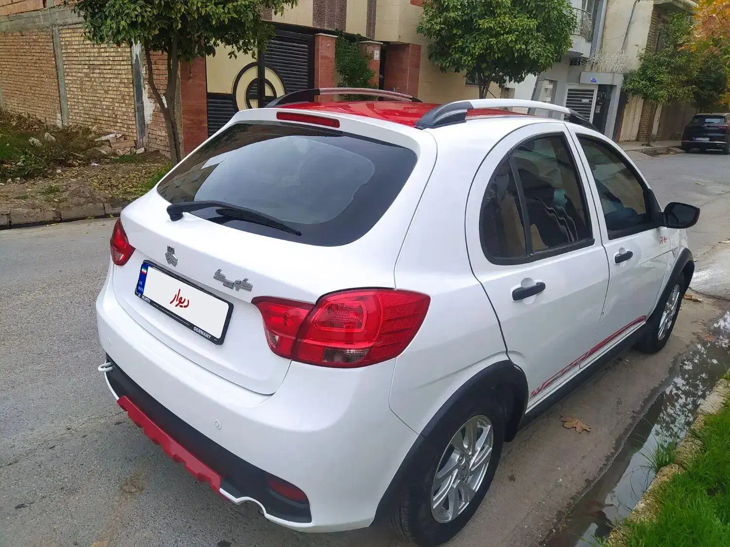 کوییک99سفید فول مانیتور رینگ اسپرت بیرنگ درحدخشک|خودرو سواری و وانت|گنبد کاووس, |دیوار