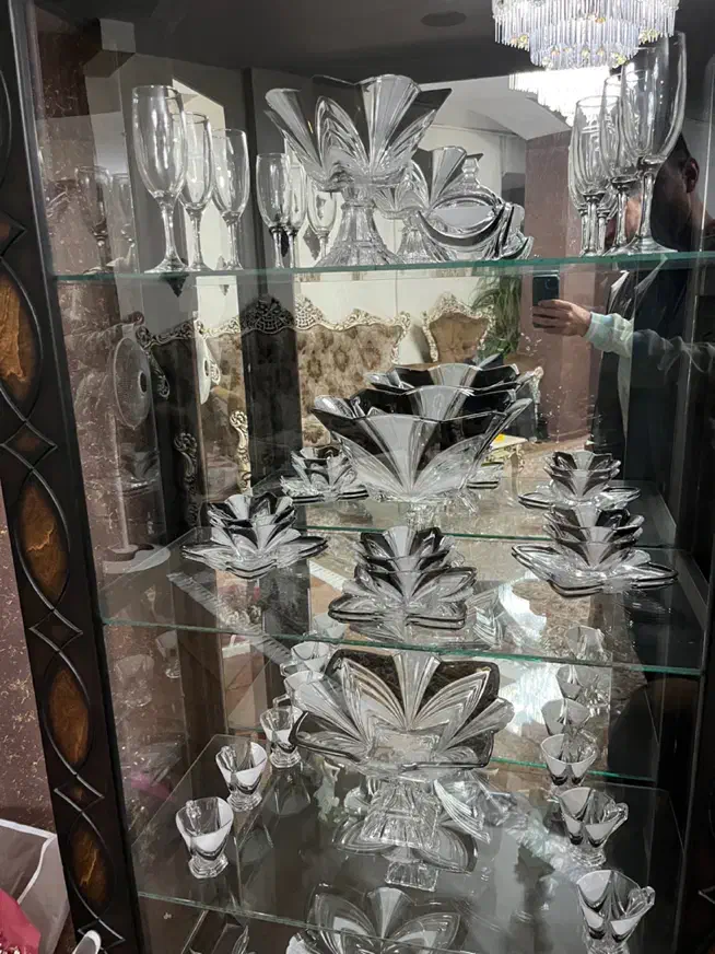 ویترین و سرویس بلور|بوفه، ویترین، کنسول|اسلام‌شهر, شهرک قائمیه|دیوار