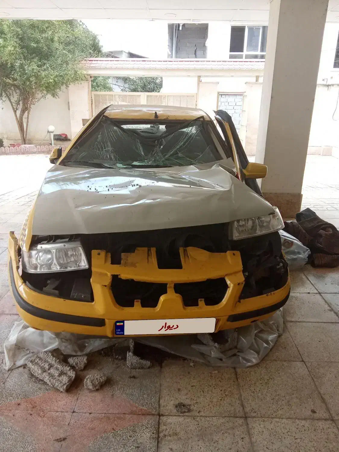 تاکسی مدل ۸۵ تصادفی فروش فوری|خودرو سواری و وانت|رامسر, |دیوار