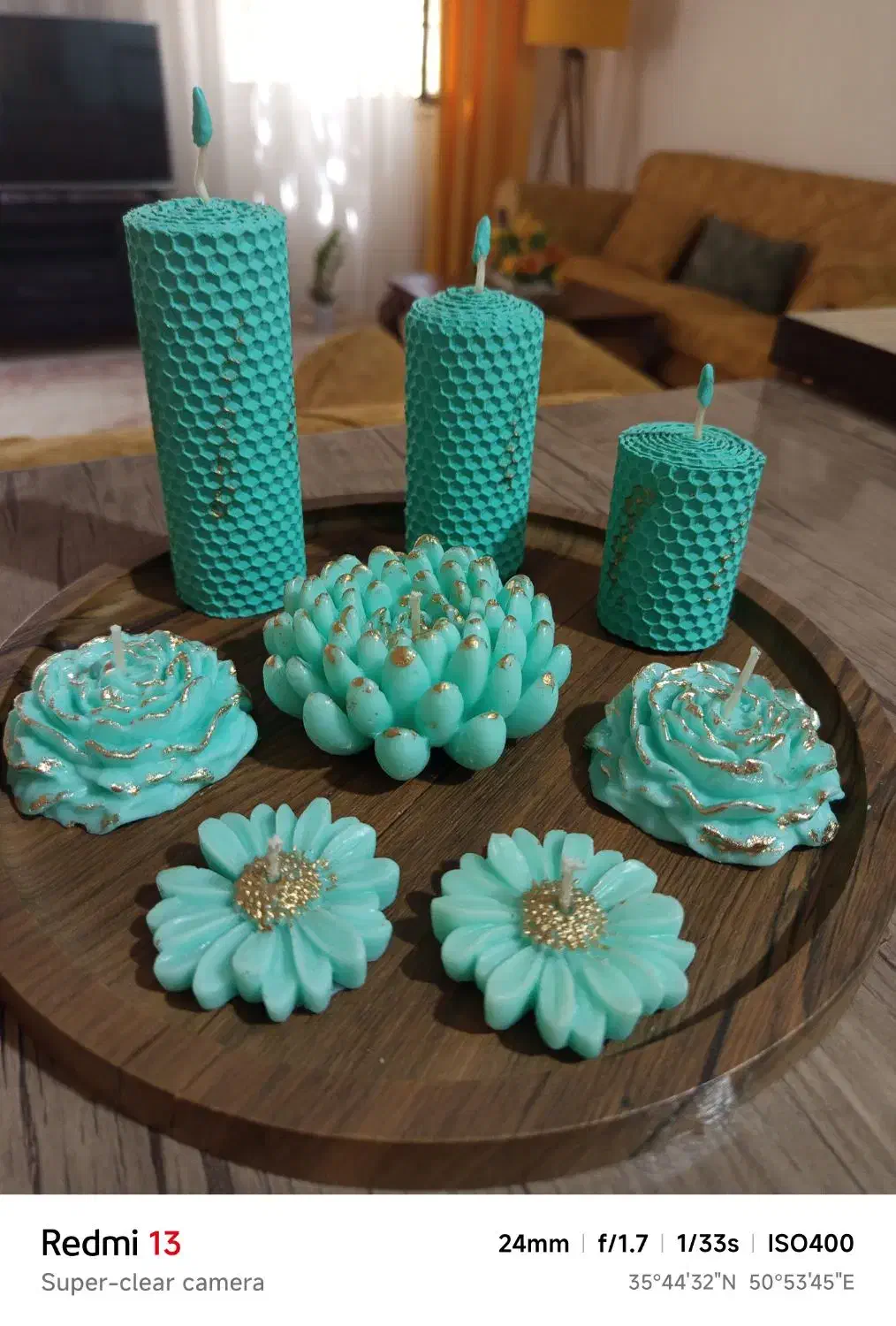 شمع های دست ساز یلدایی به صورت تک و عمده|صنایع دستی و سایر لوازم تزئینی|محمدشهر, سیدآباد|دیوار