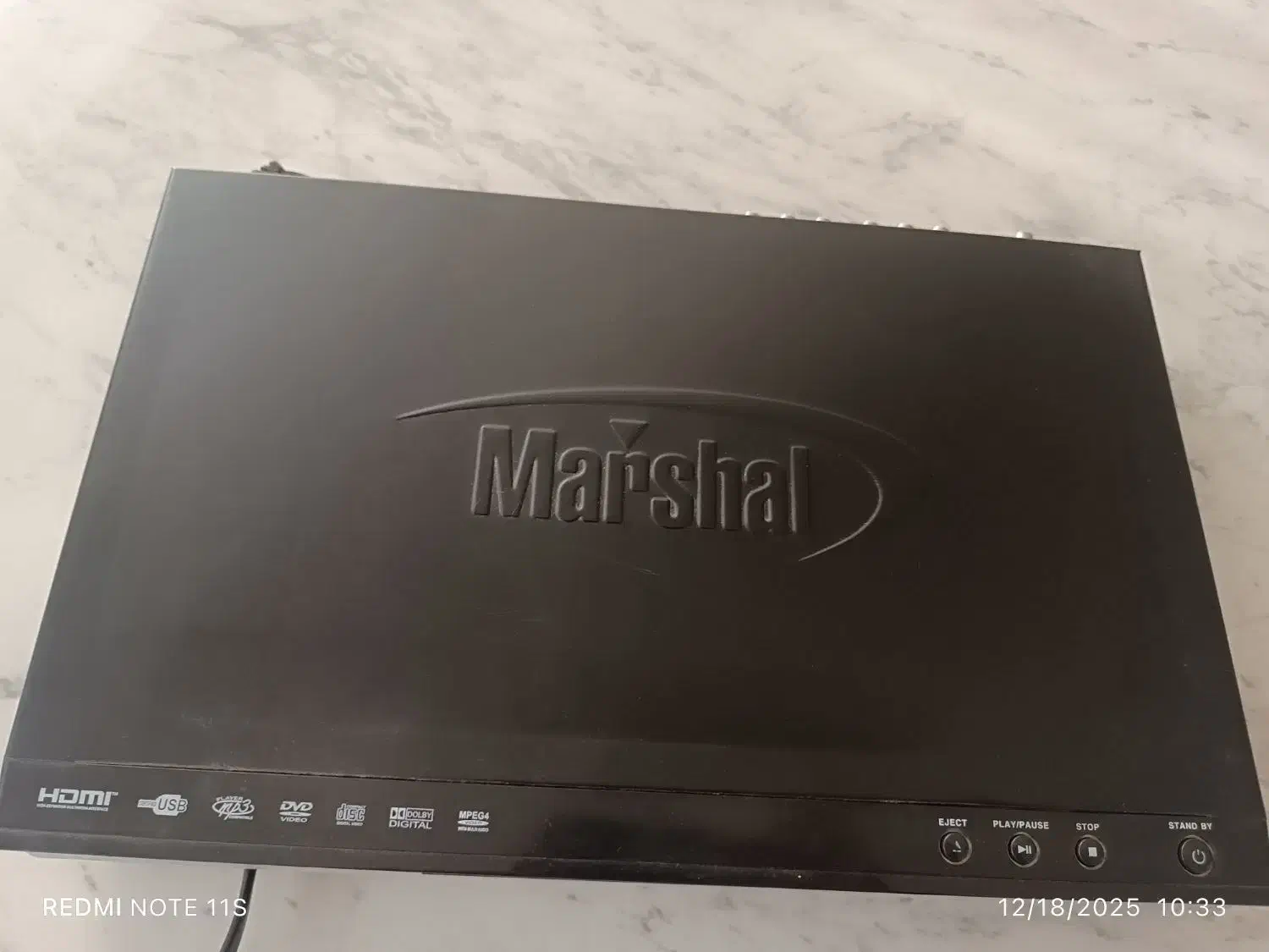 dvd مارشال|پخش‌کننده DVD و ویدیو|تبریز, |دیوار