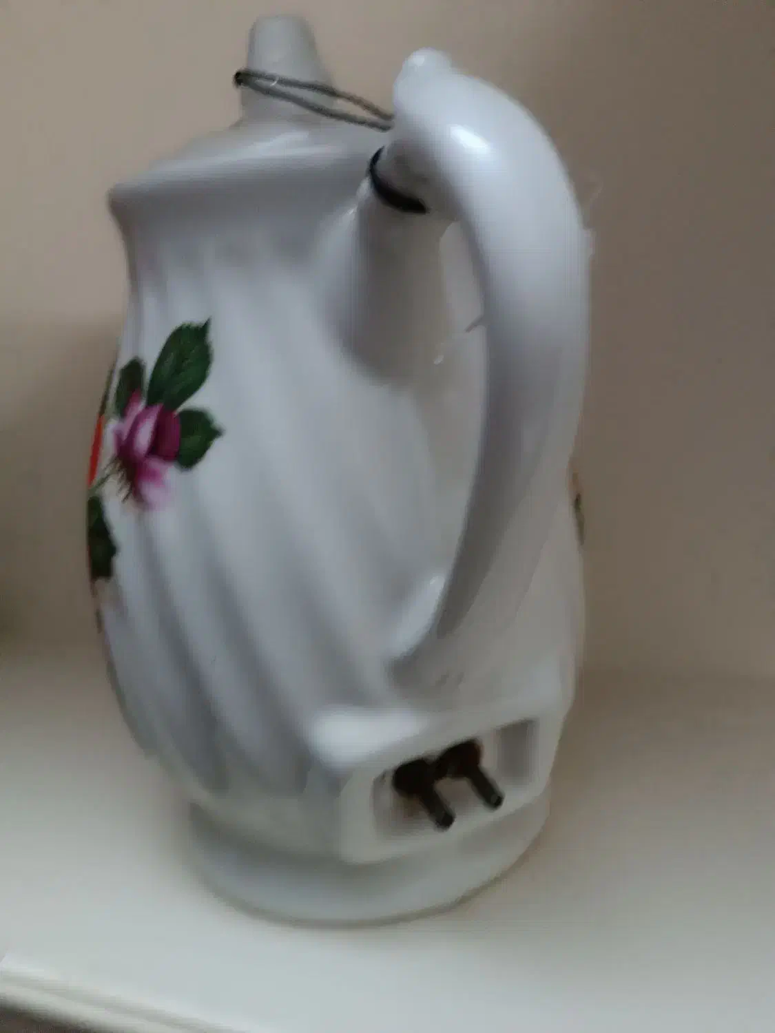 چایساز برقی چینی و قندشکن|سماور، چای‌ساز، قهوه‌ساز|نیشابور, خط کاشمر|دیوار