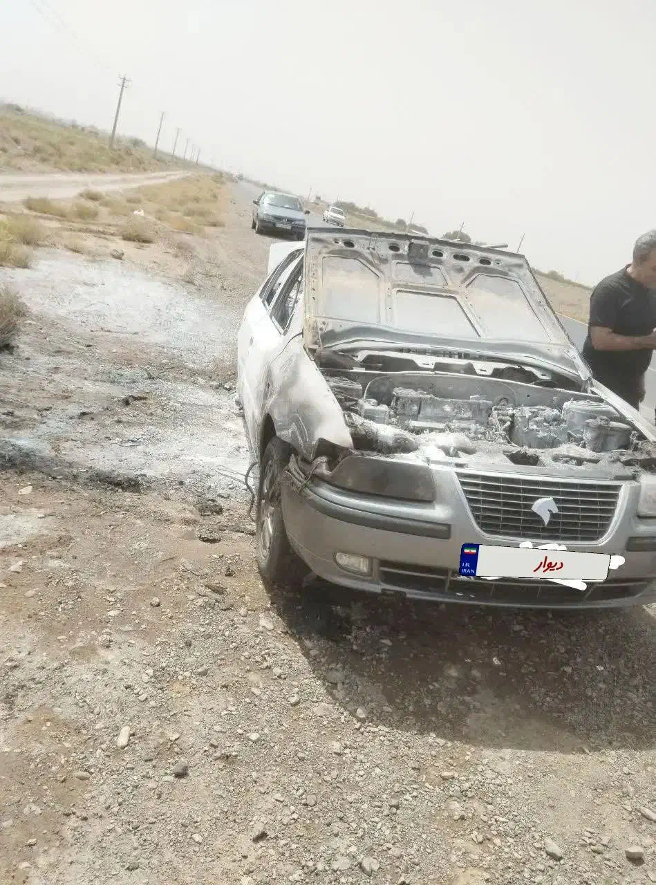 سمند سوخته موتور گیربکس سالم|خودرو سواری و وانت|قم, شهر قائم|دیوار